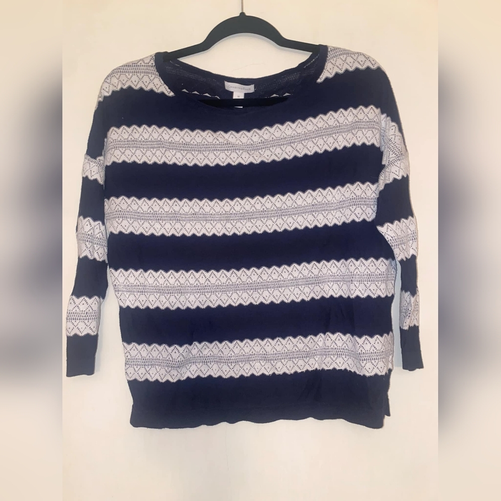 Lace knit top